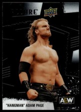 2022 Upper Deck Allure AEW Hangman Adam Page