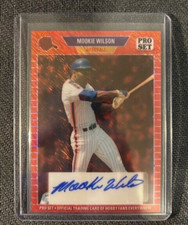 2024 Leaf Pro Set MOOKIE WILSON 1/1 (Jersey #)  Autograph New York Mets