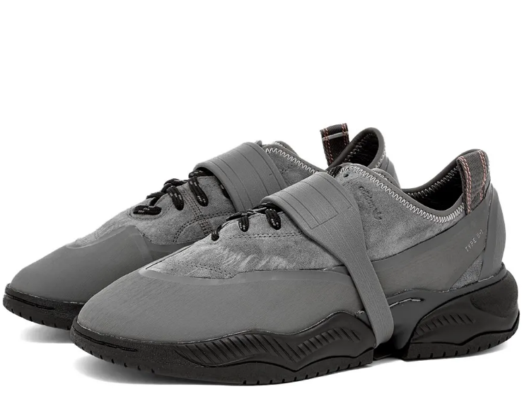 ADIDAS MENS Shoes OAMC Type 0-1 - Dark Grey & Black - FV7106 NIB