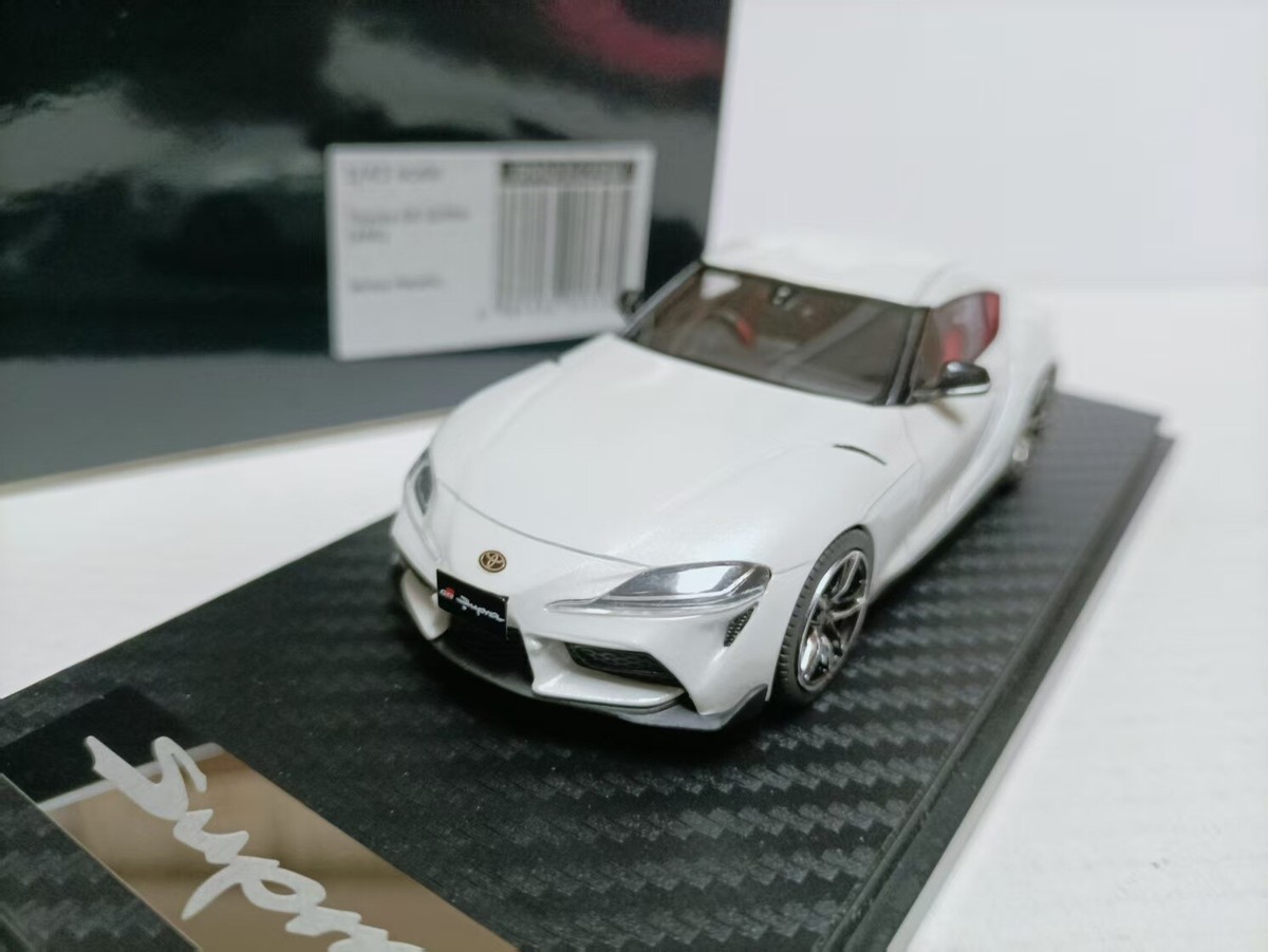402-262 MARK43 1/43 トヨタ GR SUPRA A90 Mark43 1/43 Toyota GR Supra A90 White Resin Car Model | eBay