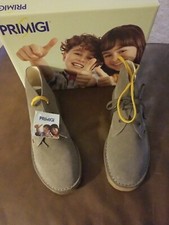 Scarpe ragazzo Primigi scamosciate tg 39 NUOVE colore fango
