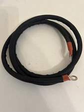 66" x 1/2" Battery Cable for Winch Ground Positive or Other Accessory w/ Sleeve