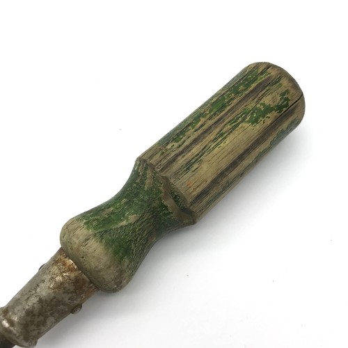 JÖRG 1661 Schraubendreher ca. 200mm Jorg Screwdriver Green Handle Tool kit vw - Picture 6 of 9