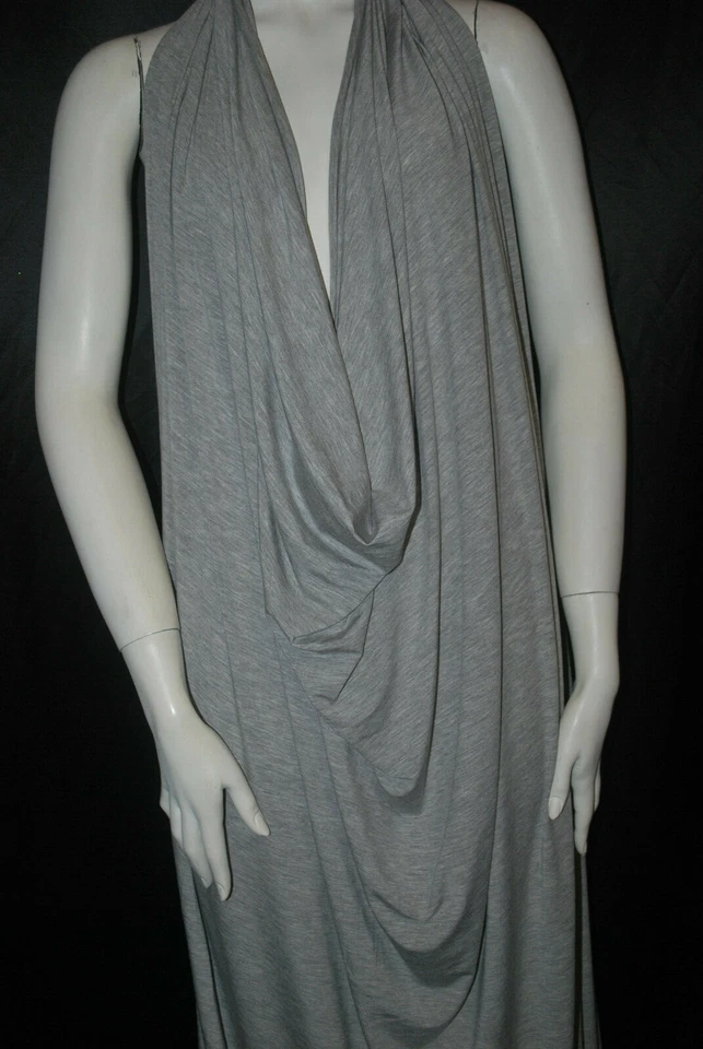 Micro Bambú 4 Vías Tejido Spandex Jersey Tejido Ecológico Lujo Gris Brezo Foto 4 de 4