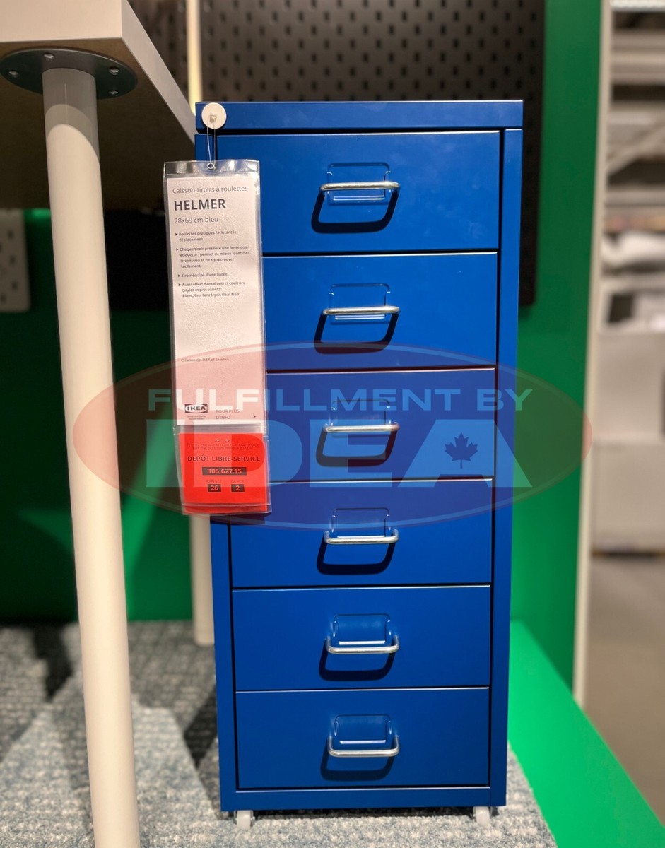 IKEA イケア HELMER ヘルメル 配送 関東 イケア IKEA HELMER ヘルメル 引き出しユニット キャスター付き