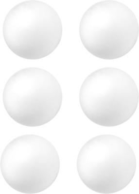 4.5 Inch Craft Foam Balls 6-Pack, Polystyrene Balls for DIY Crafts School Suppli