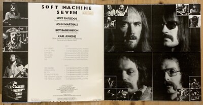SOFT MACHINE Seven Original 1973 CBS Holland LP S65799 MINT