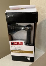 delta toilet paper holder. New. Never Opened. Venetian Bronze Finish. Providence
