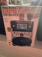 New Emerson SD513 Karaoke Player Portable MP3 Music