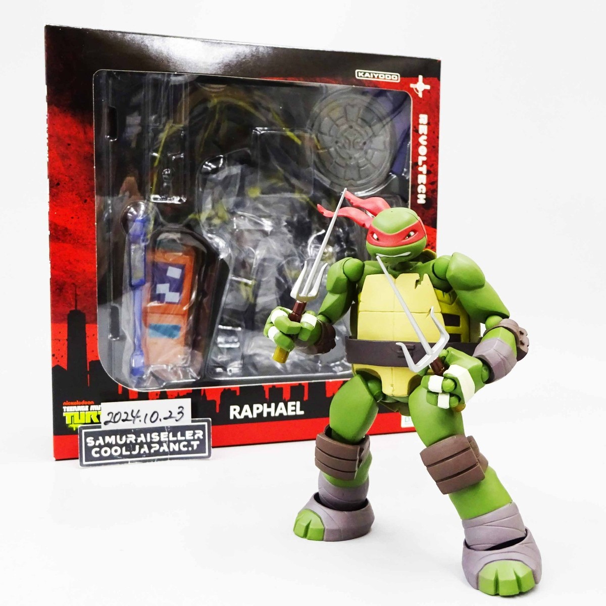 タートルズ　Cyber Samurai Raphael フィギュア Raphael Cyber Samurai 1994 TMNT Teenage Mutant Ninja Turtle