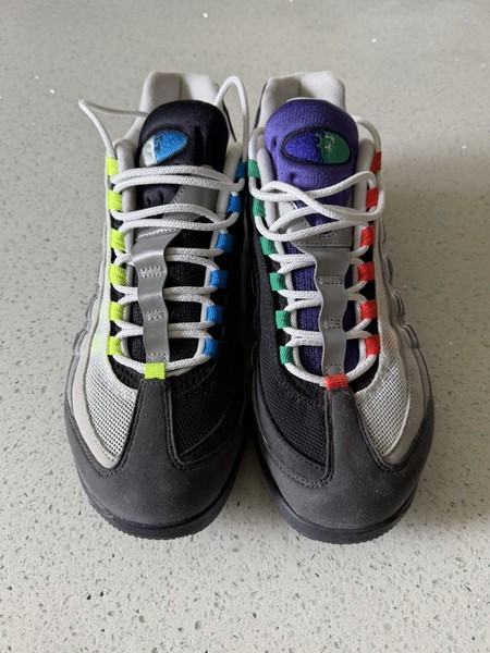 Nike Air Max Men's Multicolor Athletic Sneakers Mesh Low Top Lace Up A08759-077