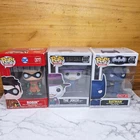 Funko Pop Vinyl DC Universe Batman Lot Of 3 Open Box Figures Joker Robin Batman