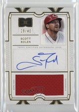 2024 Topps Definitive Collection Relics 29/40 Scott Rolen #DARC-SR1 Auto HOF p8v