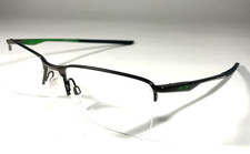OAKLEY SOCKET 5.5 OX3218-0256 Eyeglasses Frame SATIN PEWTER GREEN 56-18-140