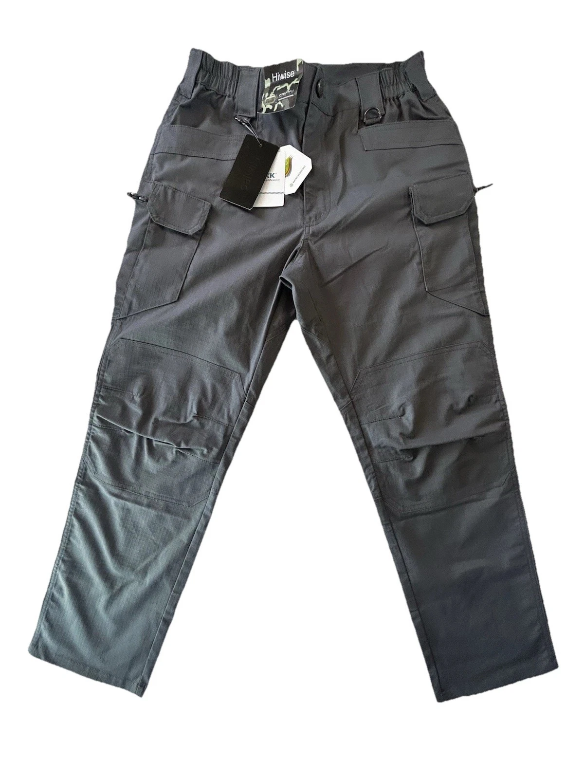 Hiwise Grey Tactical Pants Quick Dry Water Resistant Cargo Pants Stretch 30x30
Opens in a new window