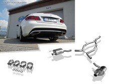  Duplex Racinganlage ab Kat Mercedes E-Klasse Cabrio A207 W212 ab 2013 4-Zyl