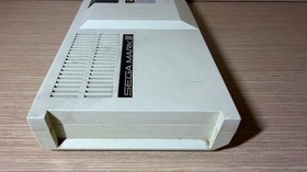 READ INFO- Sega Mark III Console + AV Scart Cable + Game