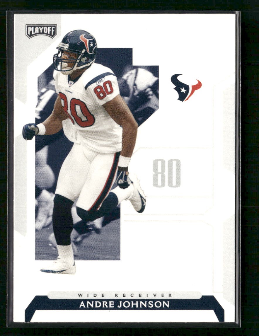 Andre Johnson 2006 Playoff NFL Playoffs #3 Houston Texans