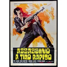 Assassin Poster Quick Shot Tom Adams Susie Hampton Michael Culver M247