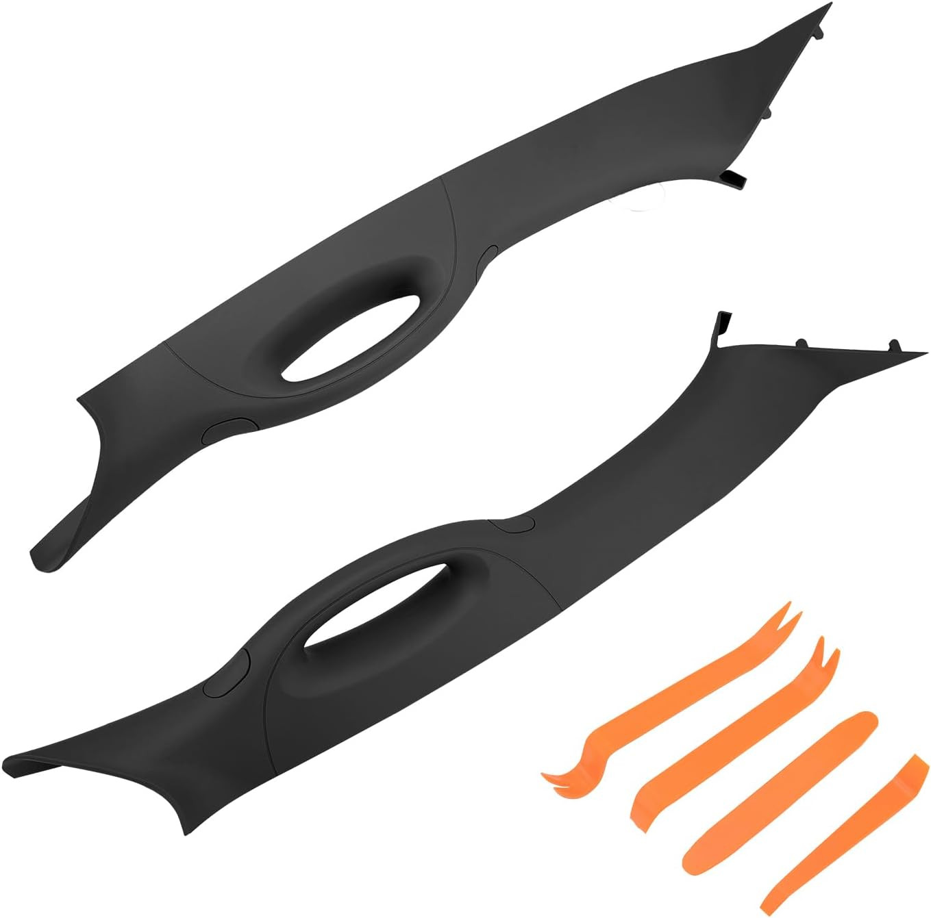 a Pillar Interior Trim Grab Handle 1 Pair Compatible with 2004-2008 Ford F150 20