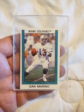 1989 Dan Marino Miami Dolphins Panini Sticker  #331  (A)