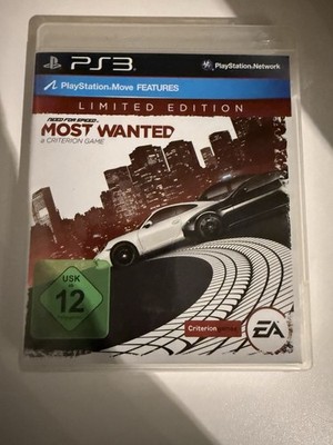 Need for Speed Most Wanted Sony PlayStation 3 PS3, Gebraucht, Guter Zustand