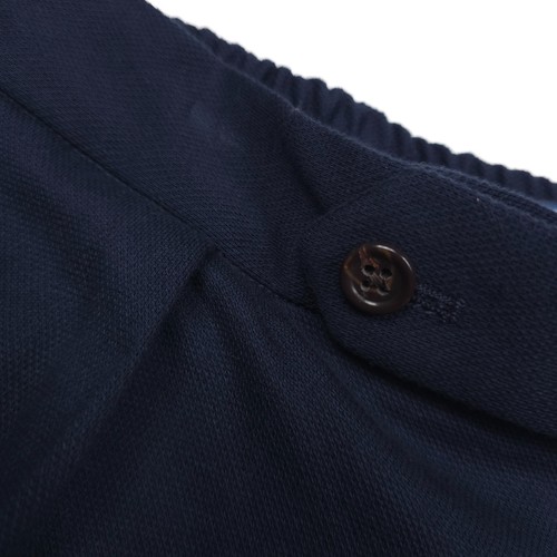 $298 Polo Ralph Lauren Azul Marino Plisado Tejido Malla Pantalones Talla 34 X 33 - Imagen 6 de 11