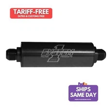 System One 202-225716B, One Black Aluminum Inline Scavenge Oil Filter - #16 Bill