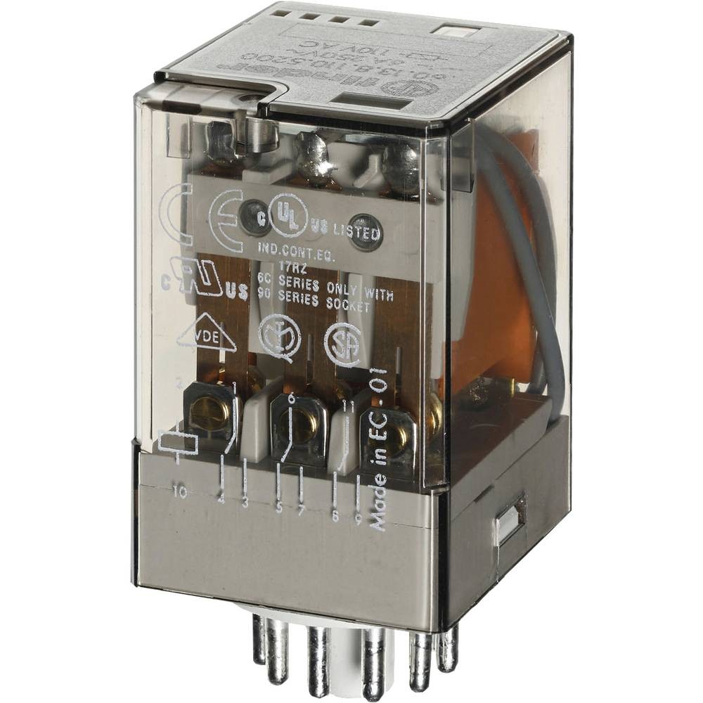 Relais Finder 24V AC pour armoire electrique tertiaire