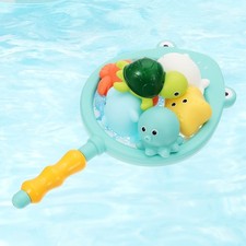 7Pcs Ocean Animal Bath Toy Fish Bath Tub Toy for Bathrooms, Multicolor