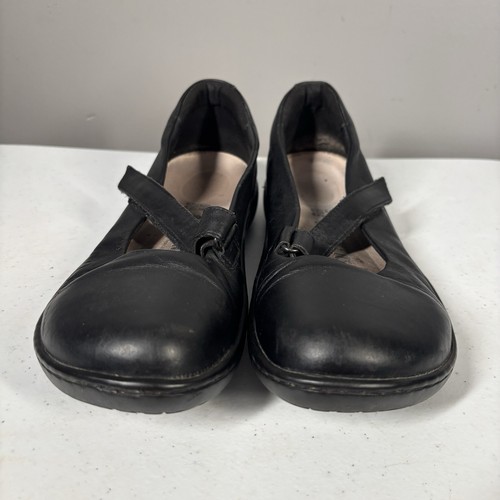 Birkenstock Shoes Women's Size 39 EU Black Lora Mary Jane Leather Flats - Picture 3 of 11