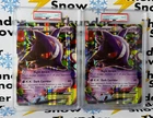 2014 Pokemon XY Phantom Forces #34 Gengar EX Jumbo PSA 10 SEQ x2 POP ONLY 30