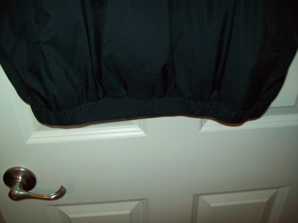 Footjoy 1/2 Zip Mock Neck Golf Jacket Men's Medium Black RAIN-WIND JKT ...