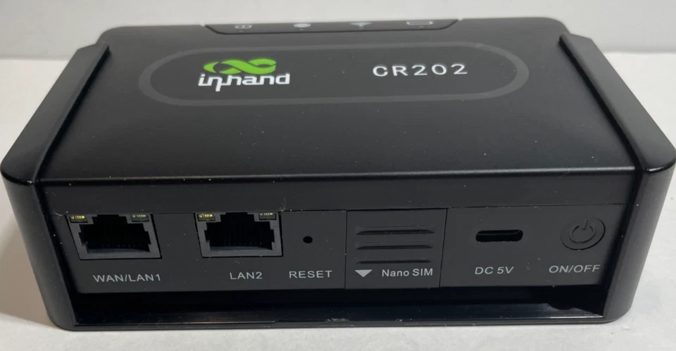 InHand CR202 Portable 4G LTE CAT6 Wifi Travel Router Hotspot Sim Slot Unlocked - Image 3 of 4