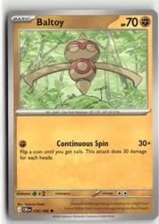 Baltoy 046/086 Chaos Rising Common