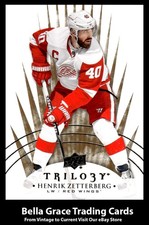 2014-15 Upper Deck Trilogy Henrik Zetterberg #82 Detroit Red Wings NHL Hockey 
