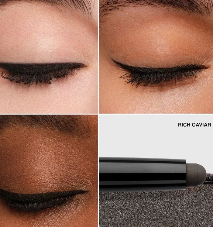 Barra de sombra de ojos crema de larga duración Bobbi Brown ~ Rich Caviar mate ~ nueva en caja Foto 3 de 4