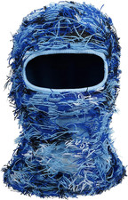 Distressed Balaclava Ski Mask Winter Shiesty Yeat Face Mask for Women Men Cold W