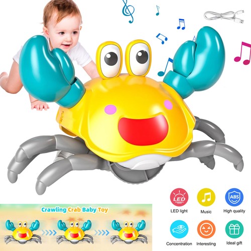 Krabbelnde Spielzeug Kinder Krabbe Baby Spielzeug mit Musik und Licht DHL - Bild 13 von 14