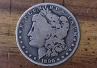 1880-O Morgan Silver Dollar Circulated 90% Silver #CMG80O002