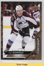 2016-17 Upper Deck Compendium Gold Carl Soderberg #75 READ 0o0