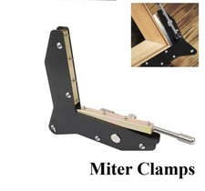 Miter Clamps for Woodworking, Corner Clamps Black for Making Window Casing, Door