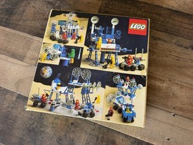LEGO Vintage 6930 Instruction Book & BOX Collectible 1983 RARE Legoland Space