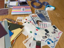 Creative Memories Lot - Scrapbooking supplies stickers 4 new small books paper