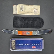 Case XX Canoe 62131 Case Brothers Chestnut Folding Pocket Knife 05255 in Box