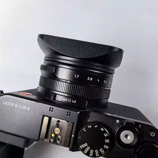 New Square Metal Aluminium alloy CNC Lens Hood For Leica D-LUX 8 dlux8 Lens