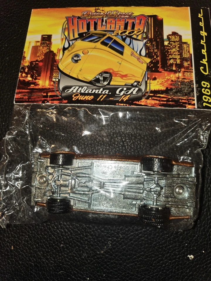 Hot Wheels HW's 1969 Dodge Charger Hotlanta 2009 Convention 1 Of 50 VHTF Rare - Image 2 of 4