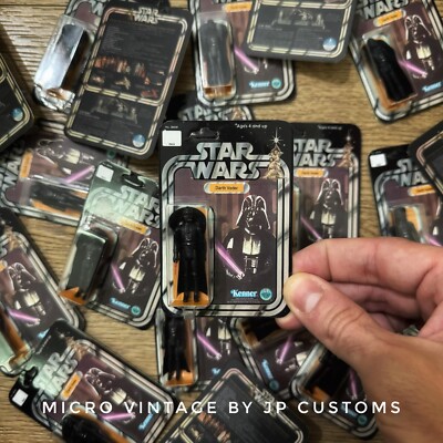 Star Wars Micro Vintage by JP Customs Darth Vader