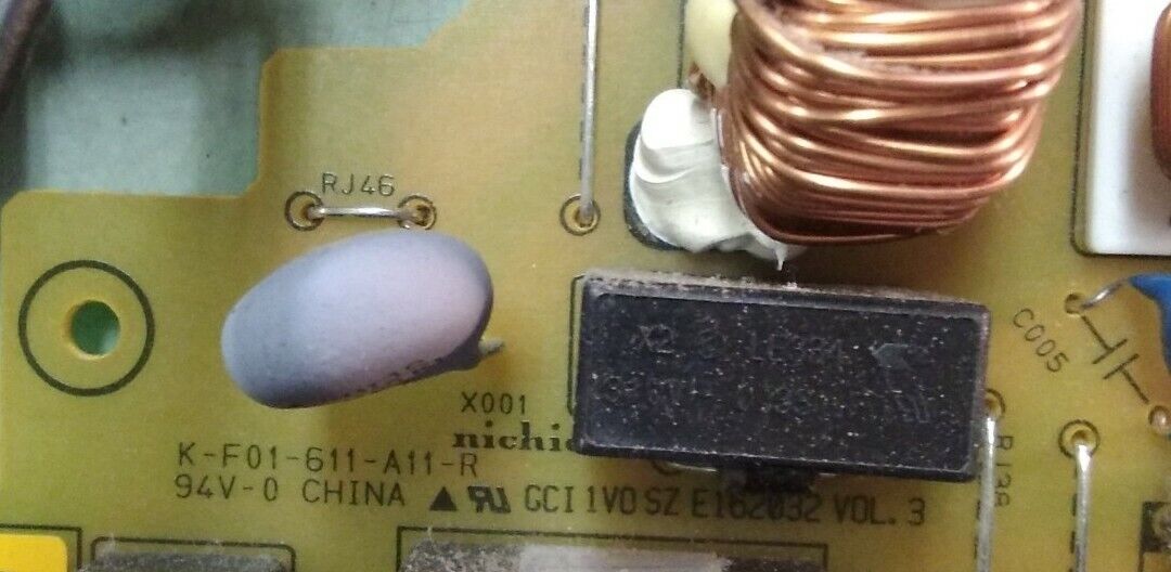 NICHICON POWER SUPPLY BOARD K-F01-611-A11-R PROJECTOR NICHICON POWER SUPPLY BOARD K-F01-611-A11-R PROJECTOR
