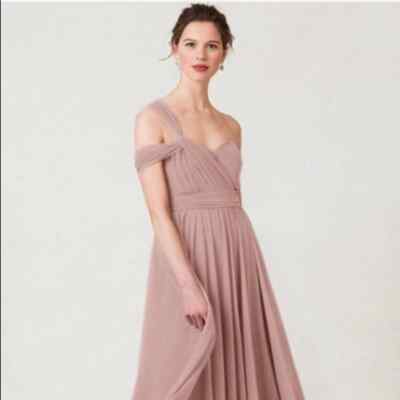 Jenny Yoo Convertible Bridesmaid Dress Mira Long dress Champagne size 6 | eBay Jenny Yoo Convertible Bridesmaid Dress Mira Long dress Champagne size 6 | eBay